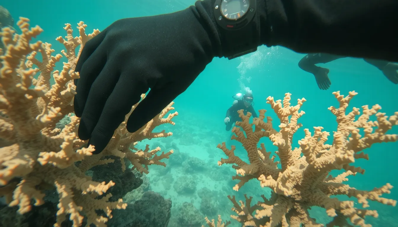 corail de feu blessure