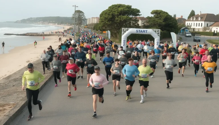 La Grande Barre Anglet : la course solidaire Movember entre plages et forêt