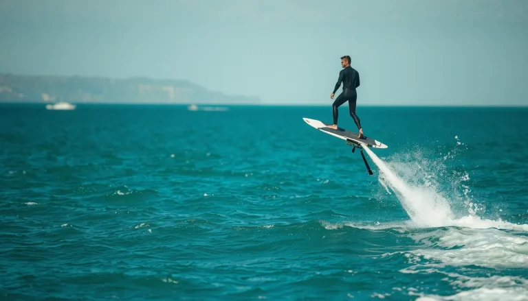Surf au dessus de l’eau : le guide complet de l’hydrofoil et de l’eFoil