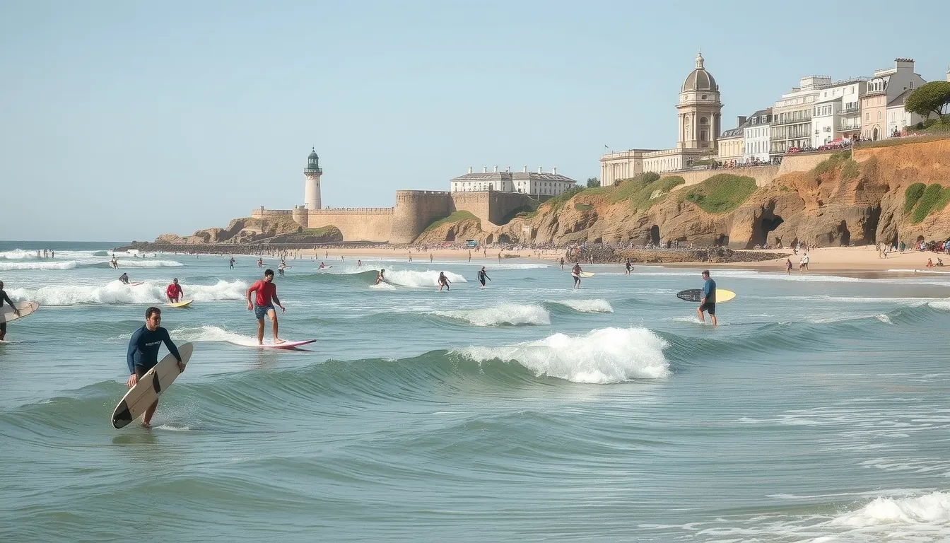 compétition surf biarritz 2025